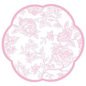 פלייסמנט צורני פרח ורוד פלייסמנט צורני פרח ורוד